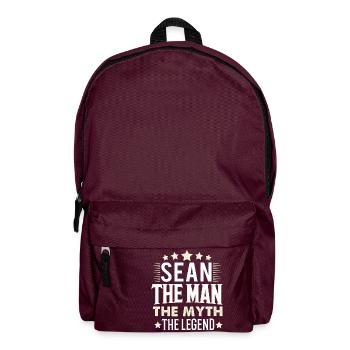 Sean - Rucksack - Burgunderrot - Vorne