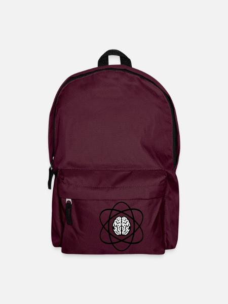 Atomic Brain - Rucksack - Burgunderrot