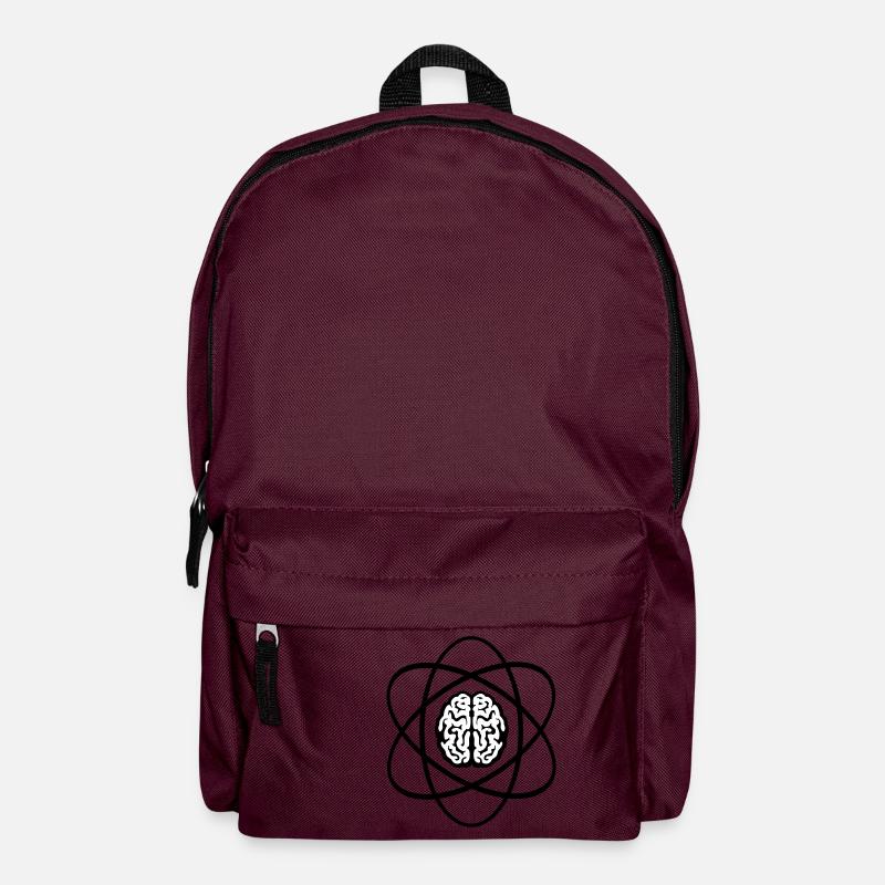 Atomic Brain - Rucksack - Burgunderrot