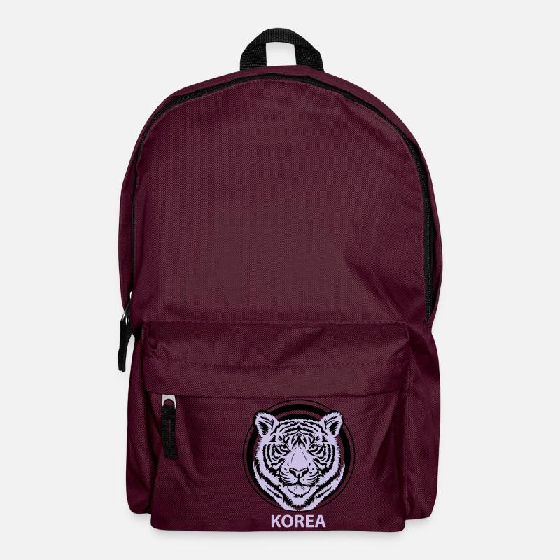 Korea - Rucksack - Burgunderrot