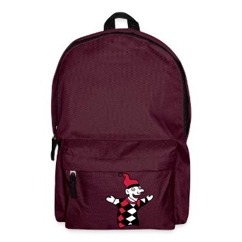 kasperle - Kasperletheater - 3 - Rucksack - Burgunderrot - Vorne