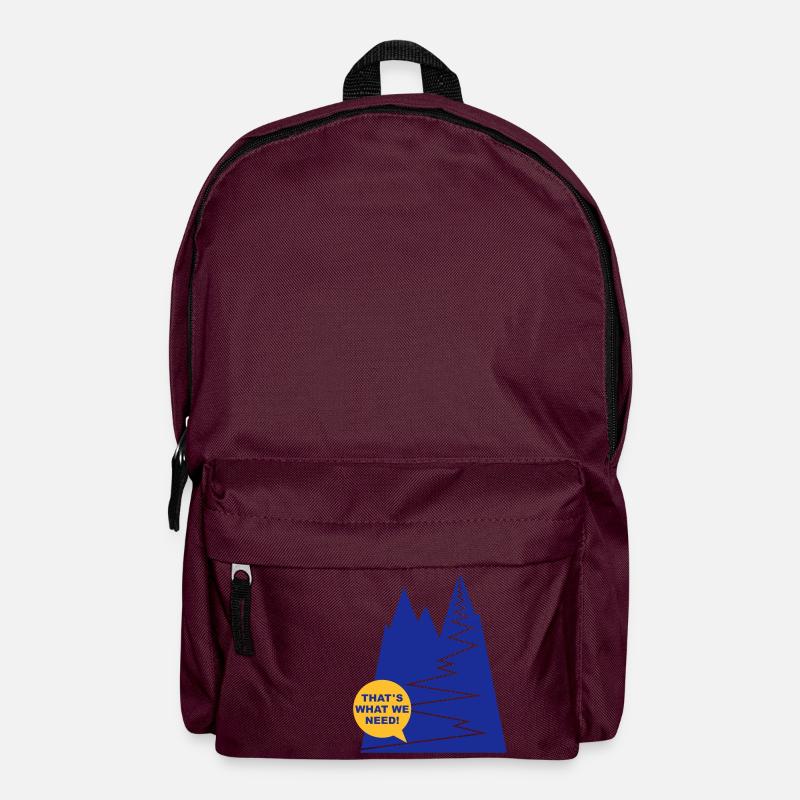 gipfelstuermer_2f - Backpack - burgundy