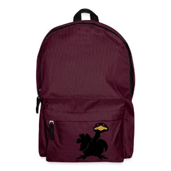Truthahn (3c) - Rucksack - Burgunderrot - Vorne
