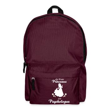 Psychologue cadeau humour - Sac à dos - bordeaux  - Devant