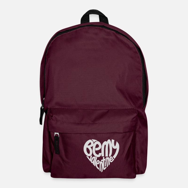 Be my Valentine - Valentine's Day - Backpack - burgundy