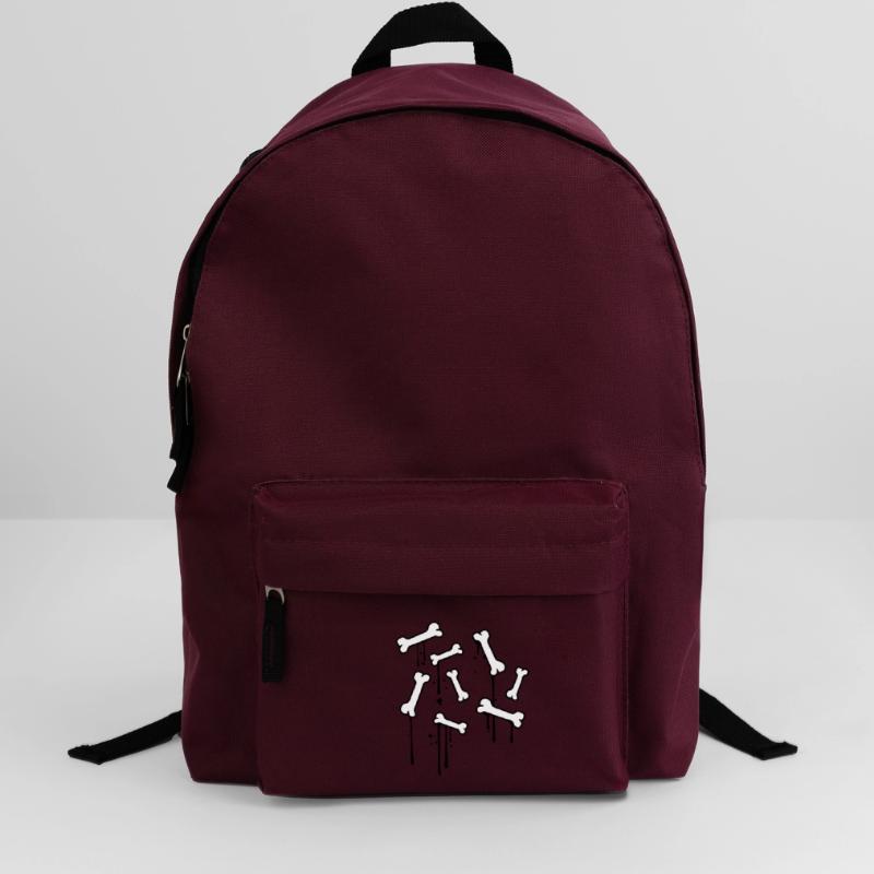 graffiti drops bones pattern dead many skeleton Backpack