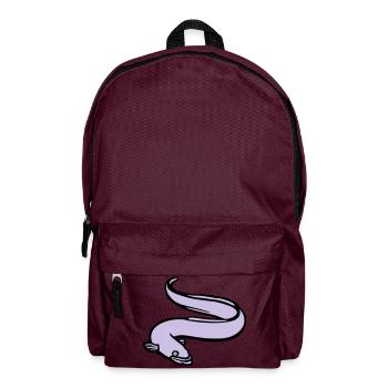aal_1_3c_mit_farbe - Rucksack - Burgunderrot - Vorne
