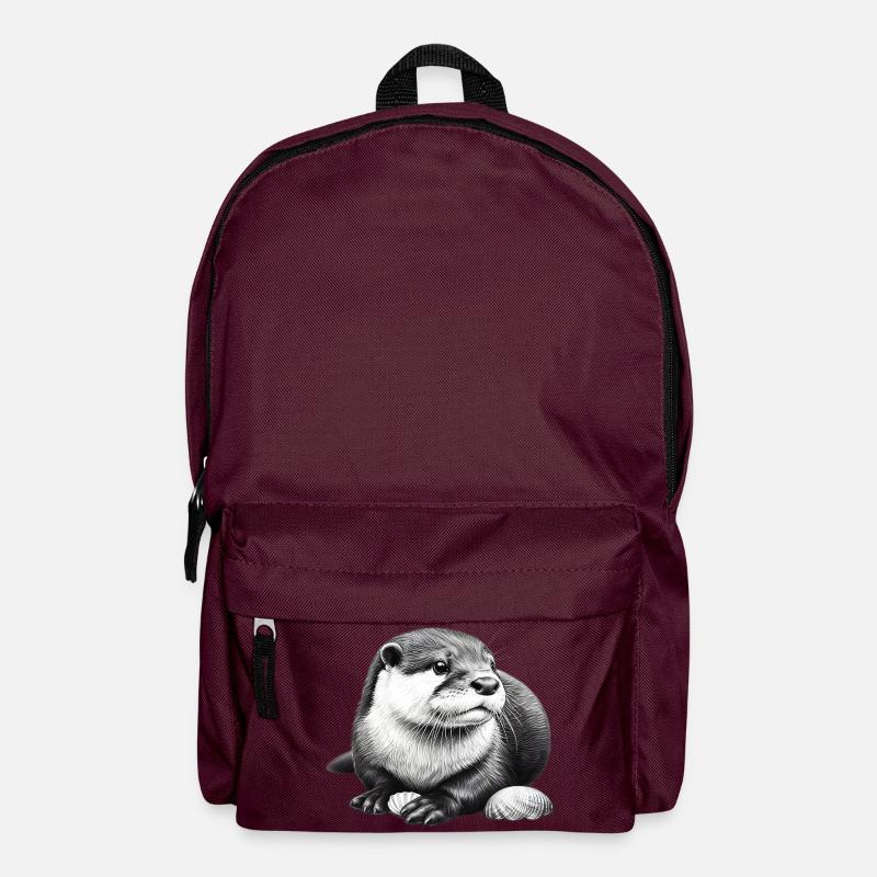 Otter - Rucksack - Burgunderrot
