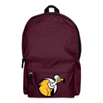 Vulture Scavenger Bird Funny Vultures Vulture Vulture Fun - Backpack - burgundy - Front