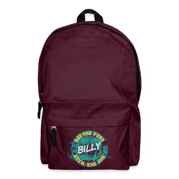Vater Billy - Rucksack - Burgunderrot - Vorne