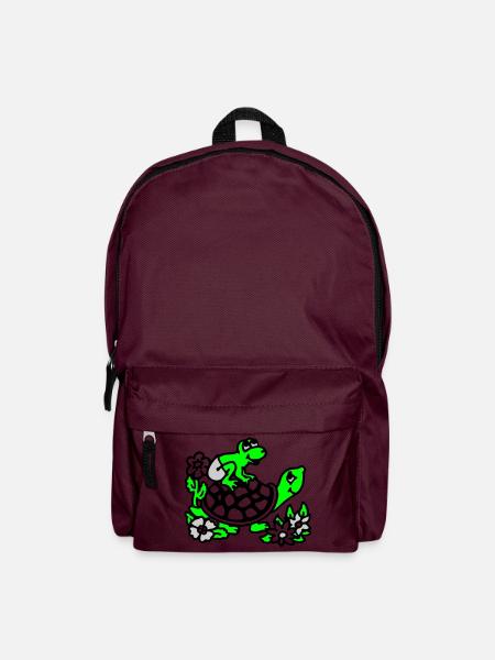 frogg & turtle / frog & turtle - Backpack - burgundy