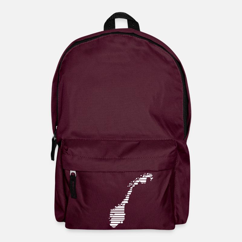 Norway - Backpack - burgundy