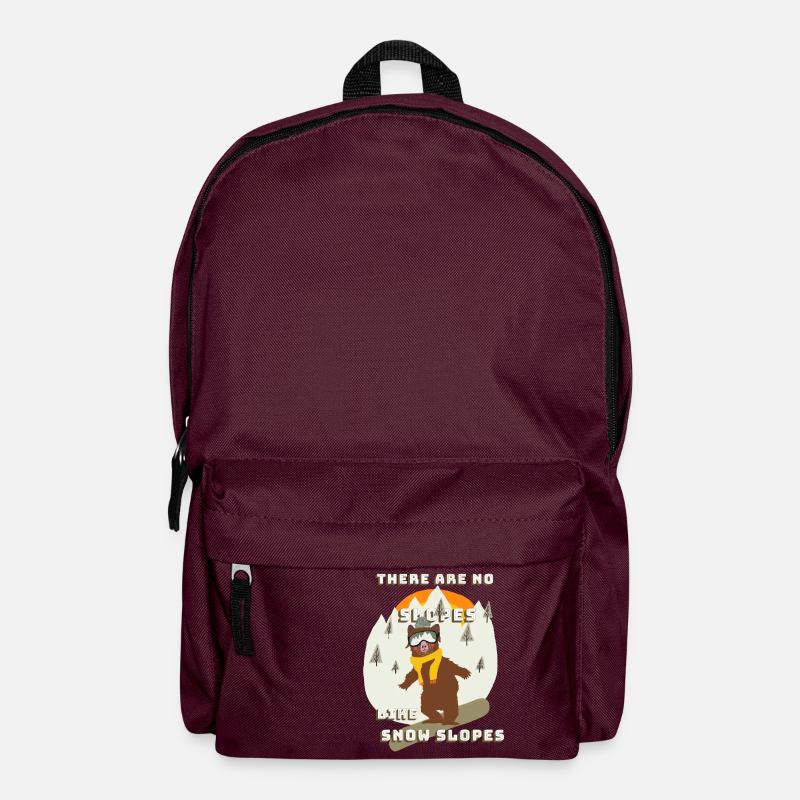 slopes - Rucksack - Burgunderrot
