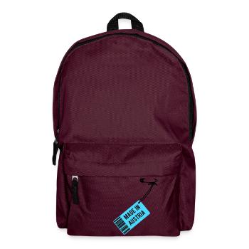 Made in Austria T-Shirt - Backpack - burgundy - Front
