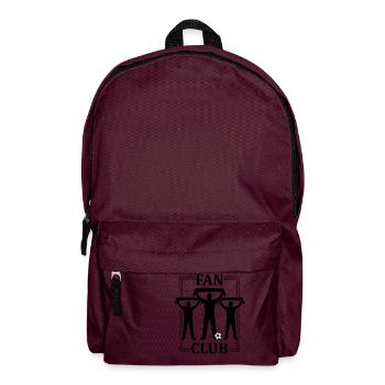 Football Fan Club Team - Backpack - burgundy - Front