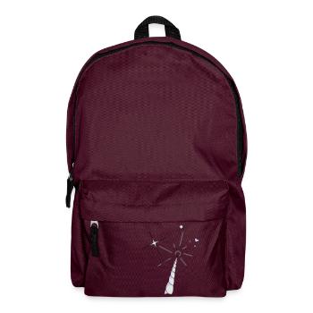 Einhorn Horn - Rucksack - Burgunderrot - Vorne