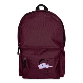 Body décolle bientot rose - Sac à dos - bordeaux  - Devant