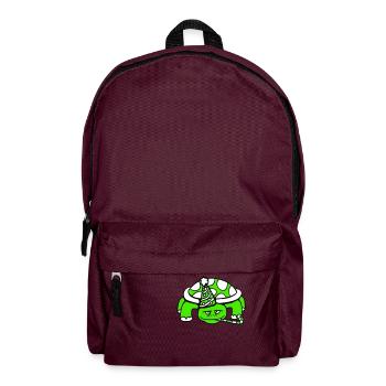 Turtle Birthday Party Hat Years Old - Backpack - burgundy - Front