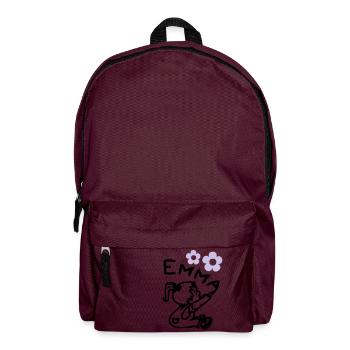 naam emma © - Backpack - burgundy - Front