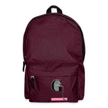Gone in motion past lost - Backpack - burgundy - Front