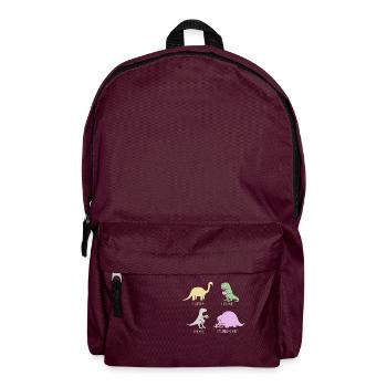 Omnomnivore - Rucksack - Burgunderrot - Vorne
