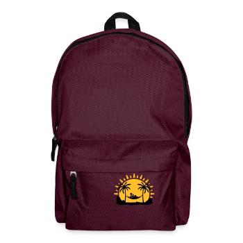 island_chillout_gr2 - Backpack - burgundy - Front