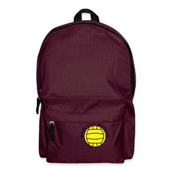 water polo - Rucksack - Burgunderrot - Vorne