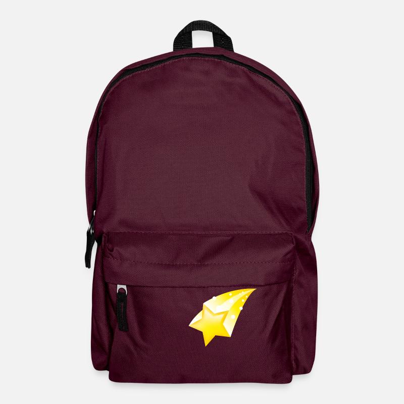 Smiley Falling Star - Rucksack - Burgunderrot