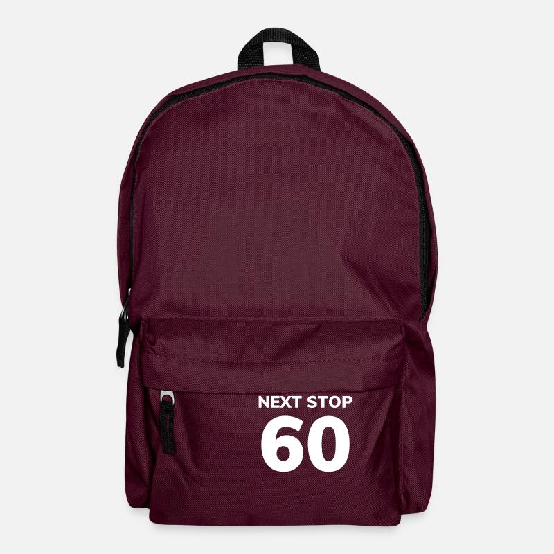 Geburtstagsgeschenk zum 59 Geburtstag - Rucksack - Burgunderrot