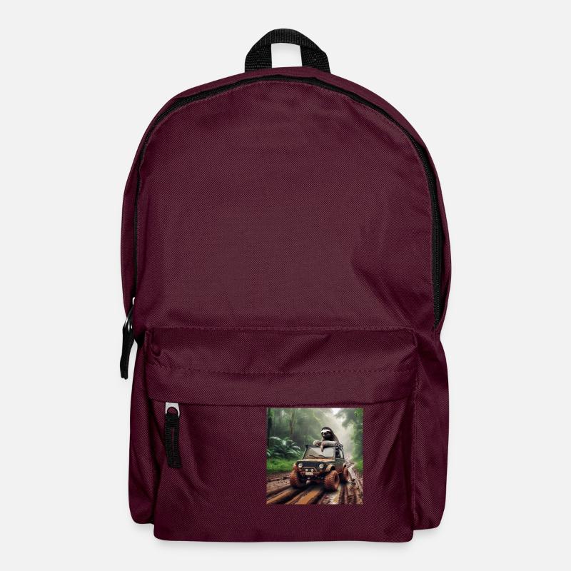Faultier Wanderer 4x4 - Rucksack - Burgunderrot