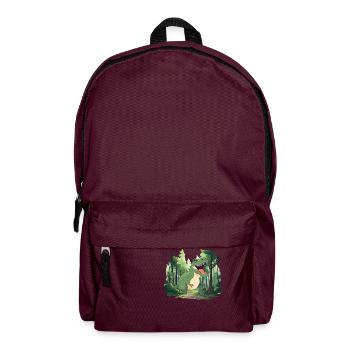 T-Rex - Rucksack - Burgunderrot - Vorne