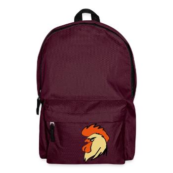 ROOSTER BOOSTER - Rucksack - Burgunderrot - Vorne