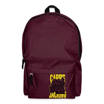 Carp's graff "CARP'S JACKING" - Backpack - burgundy - Front