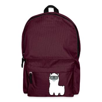 lama_002 - Rucksack - Burgunderrot - Vorne