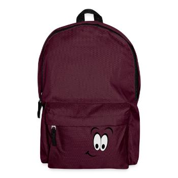 SMILEY - Rucksack - Burgunderrot - Vorne