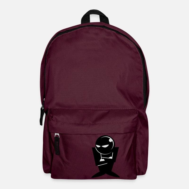 Mürrisch - Rucksack - Burgunderrot