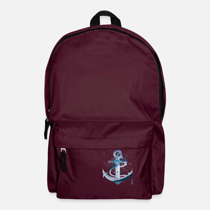 Anker - Rucksack - Burgunderrot
