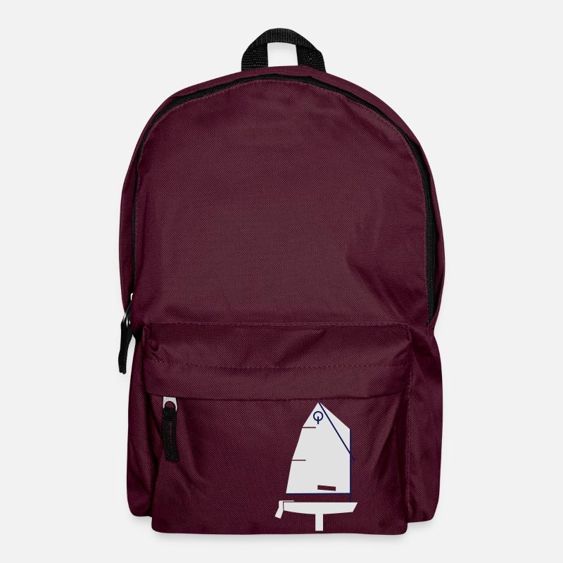 opti_V2-svg - Rucksack - Burgunderrot