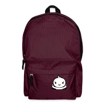 Bird Evil Bottom Hole Middle Finger Show Bad Boy - Backpack - burgundy - Front