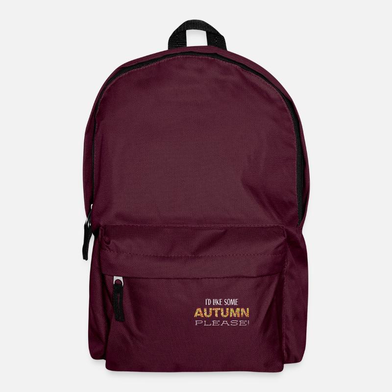 autumn please ws - Backpack - burgundy