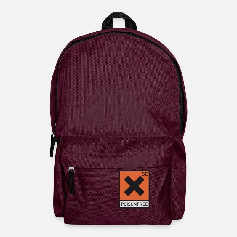 Poisonfree SE X - Rucksack - Burgunderrot