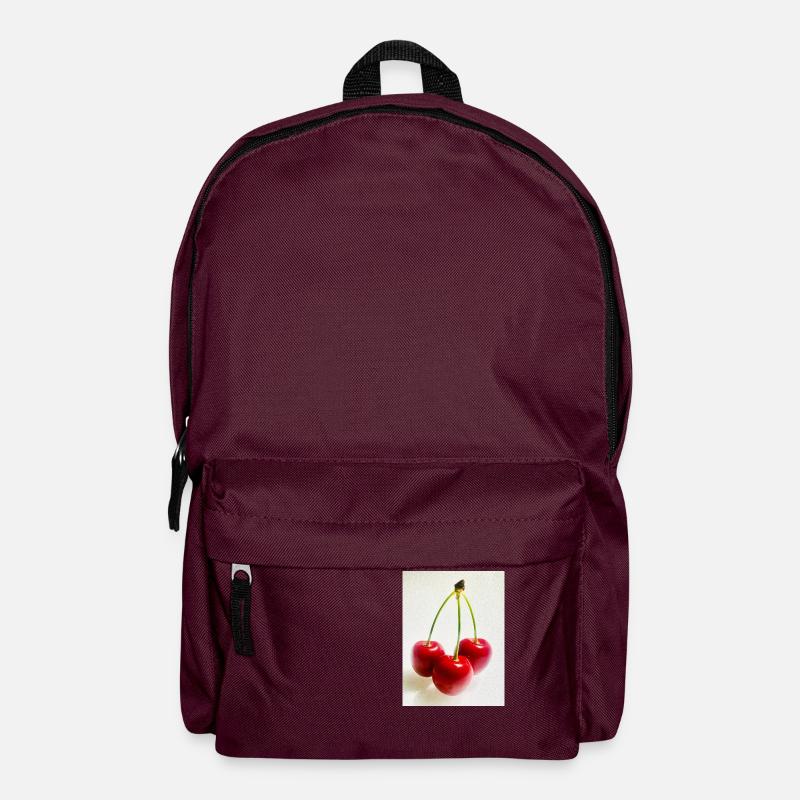 Kirsche - Rucksack - Burgunderrot