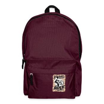 Bike Trial - Rucksack - Burgunderrot - Vorne