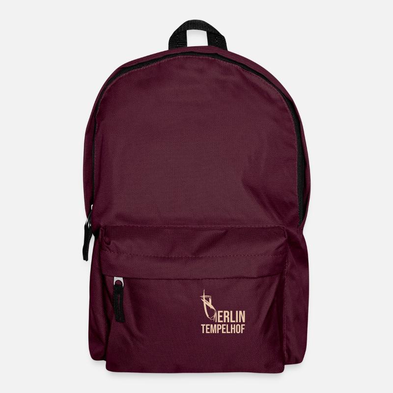 Berlin Tempelhof Bucket Hat - Rucksack - Burgunderrot