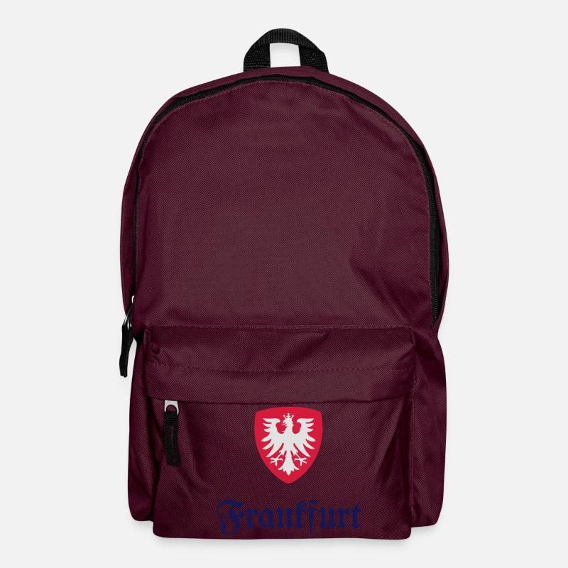 Frankfurt - Rucksack - Burgunderrot