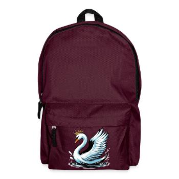Swan - Backpack - burgundy - Front