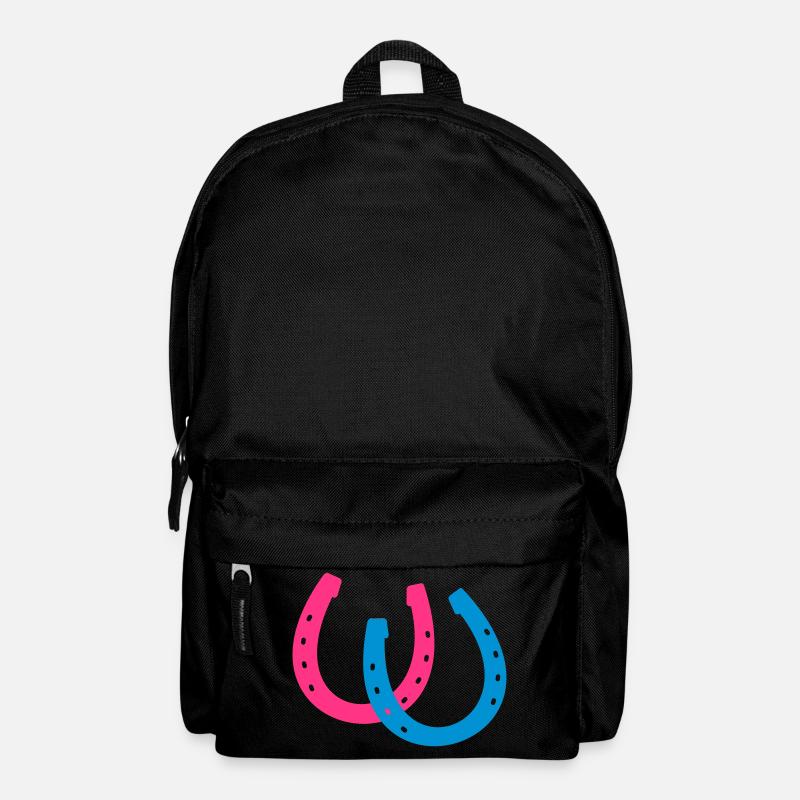 Hufeisen - Rucksack - Schwarz