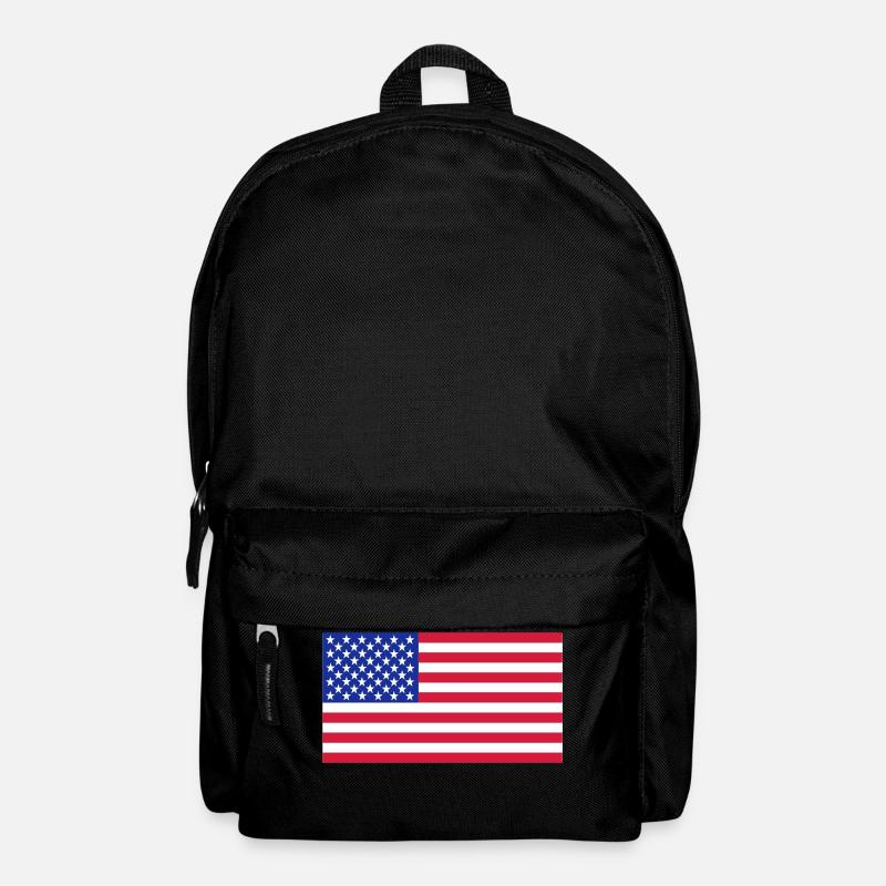 USA - Rucksack - Schwarz