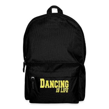 dancing is life - Backpack - black - Front