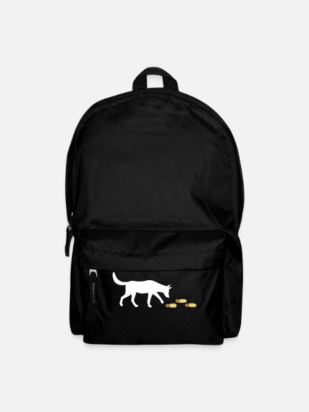 Mantrailer mit Spur - Rucksack - Schwarz